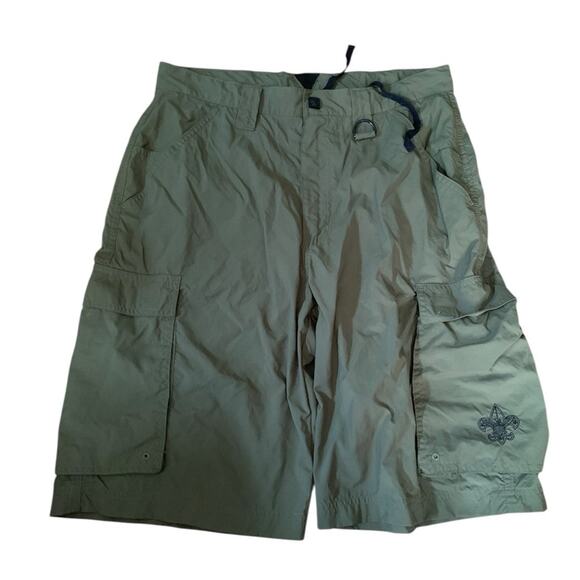 Boy Scouts of America adult small centennial uniform shorts nylon cargo BSA - Picture 1 of 11